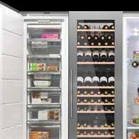 Ga naar beneden Gemengd Vertrouwen Wijnkast, vriezer en koelkast combinatie - Airo Design